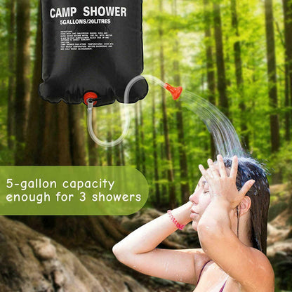 Portable Solar Camping Shower Bag