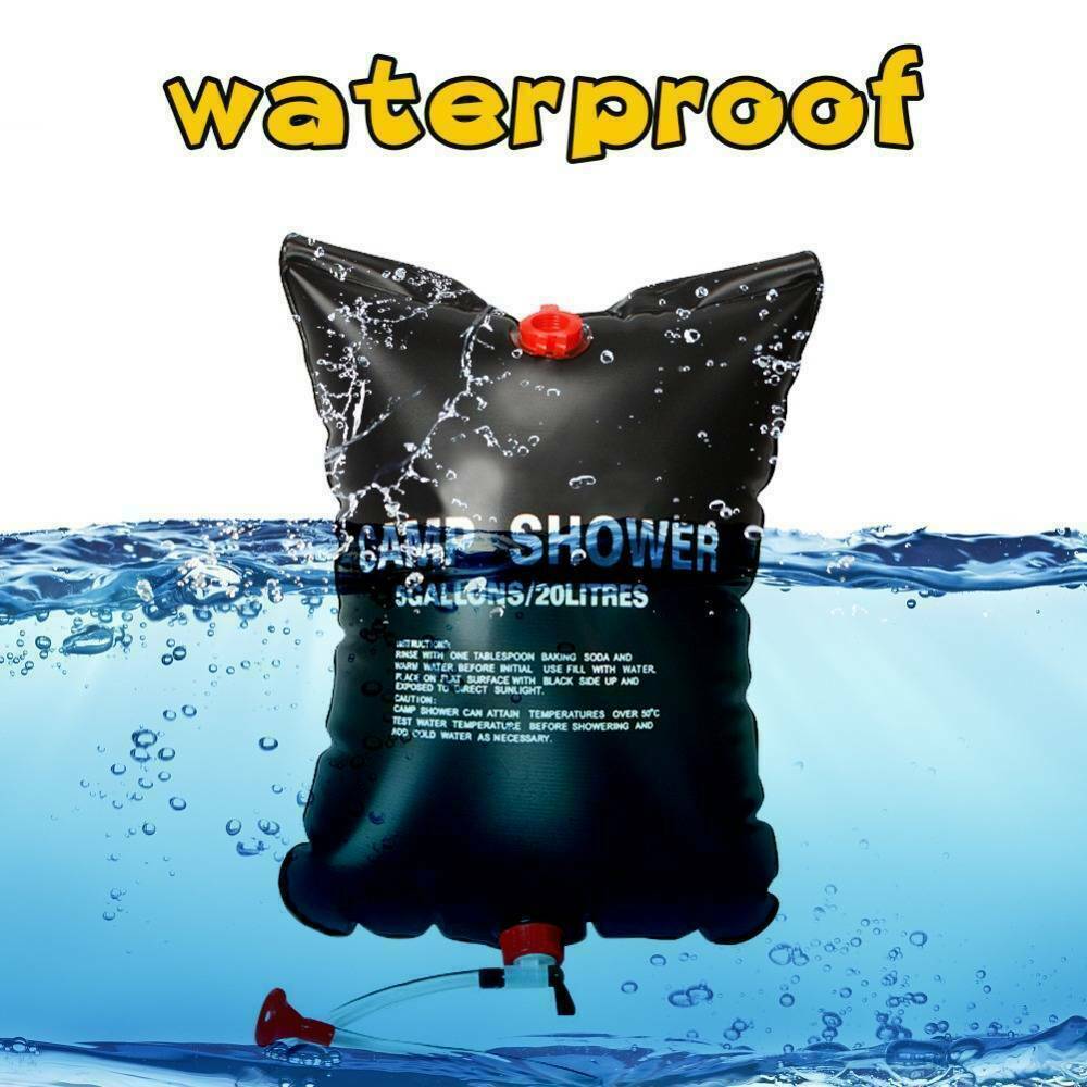 Portable Solar Camping Shower Bag