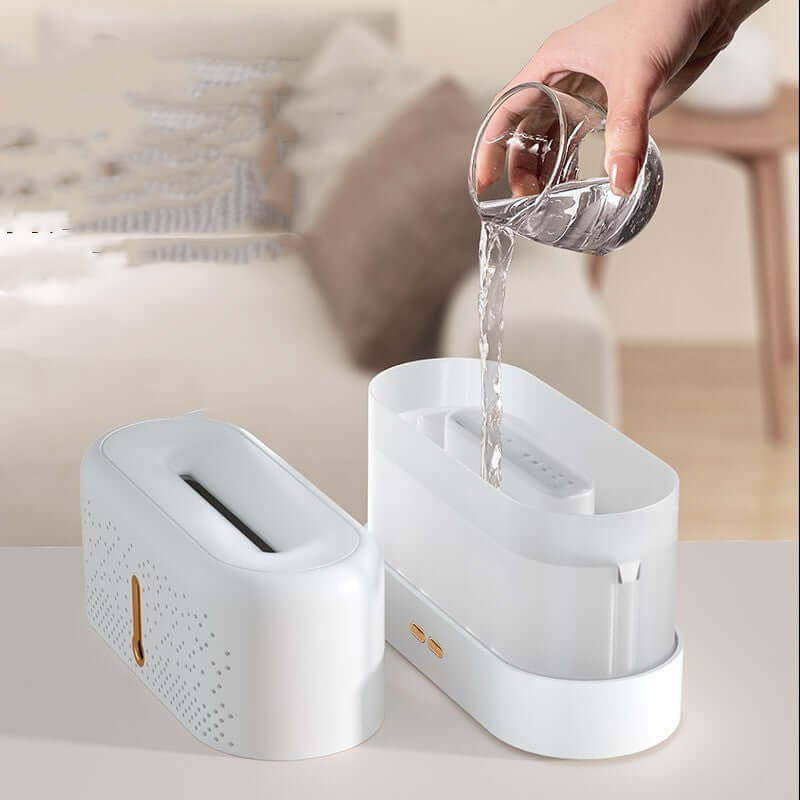 Ultrasonic Aromatherapy Flame Diffuser