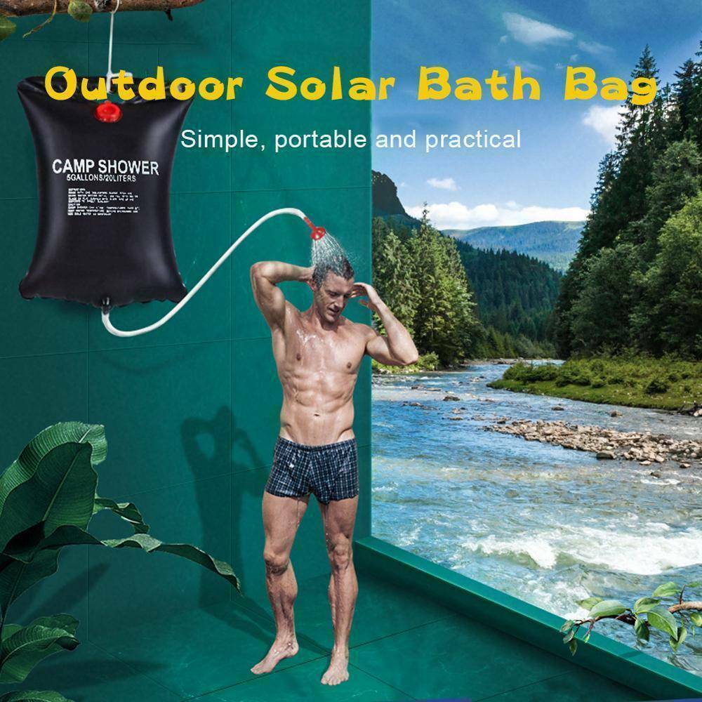 Portable Solar Camping Shower Bag